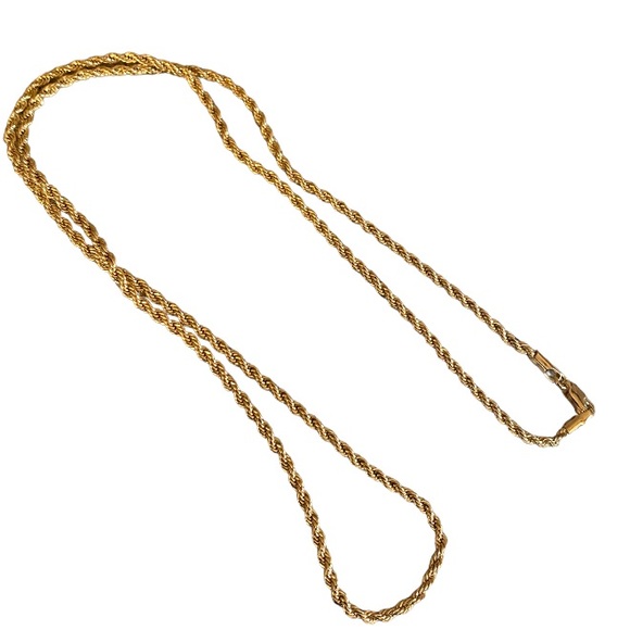 14k Gold Filled Rope Chain - Picture 3 of 4